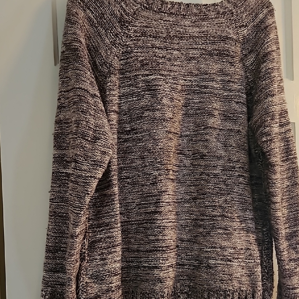 Sonoma Purple Knit Sweater - Picture 3 of 4